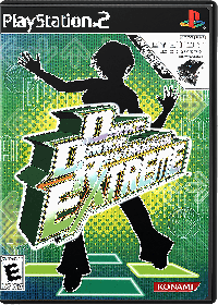 Dance Dance Revolution Extreme Playstation 2 US box art